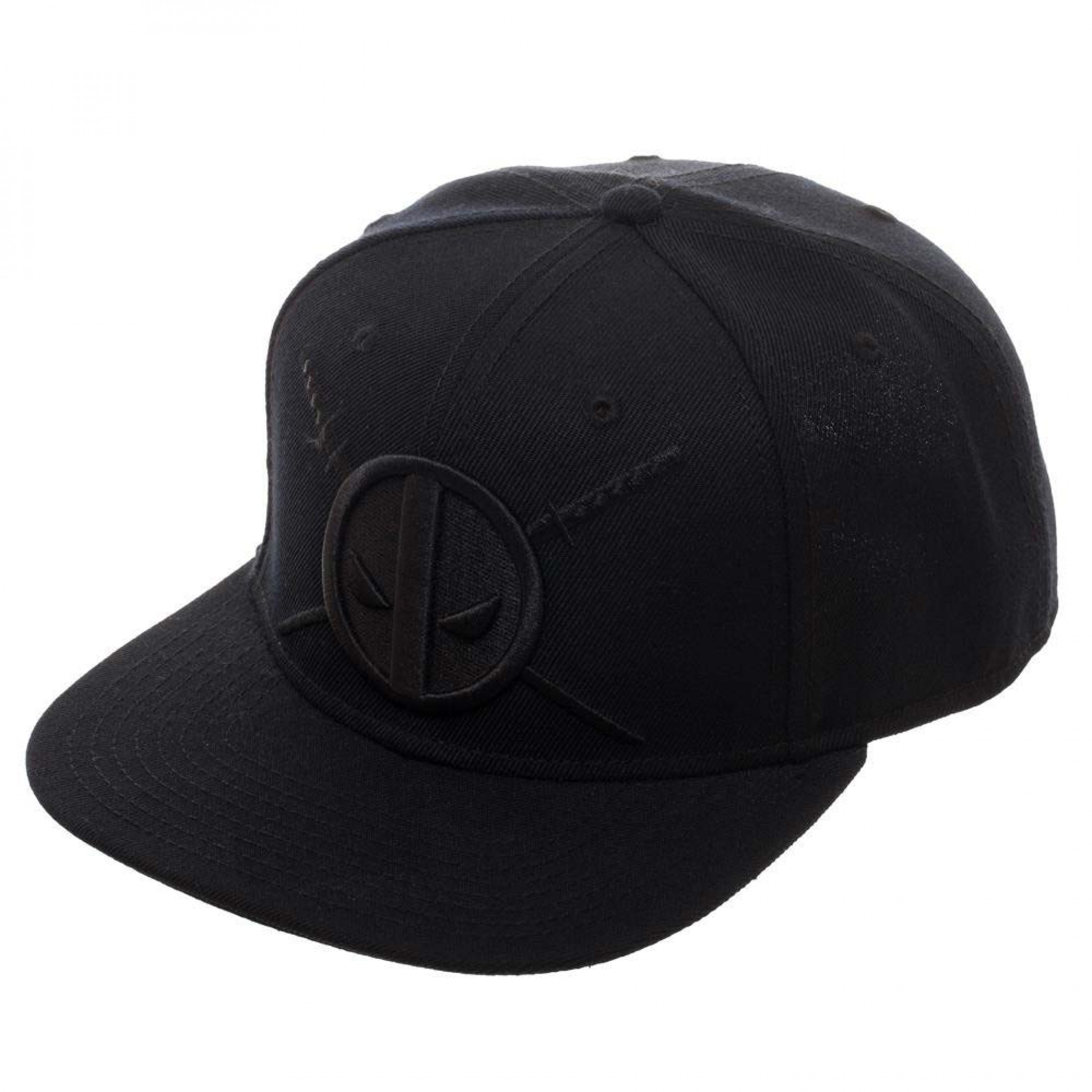 Deadpool Black on Black Hat